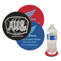 Round Soft Rubber & Jersey Skid Resistant Neoprene Coaster